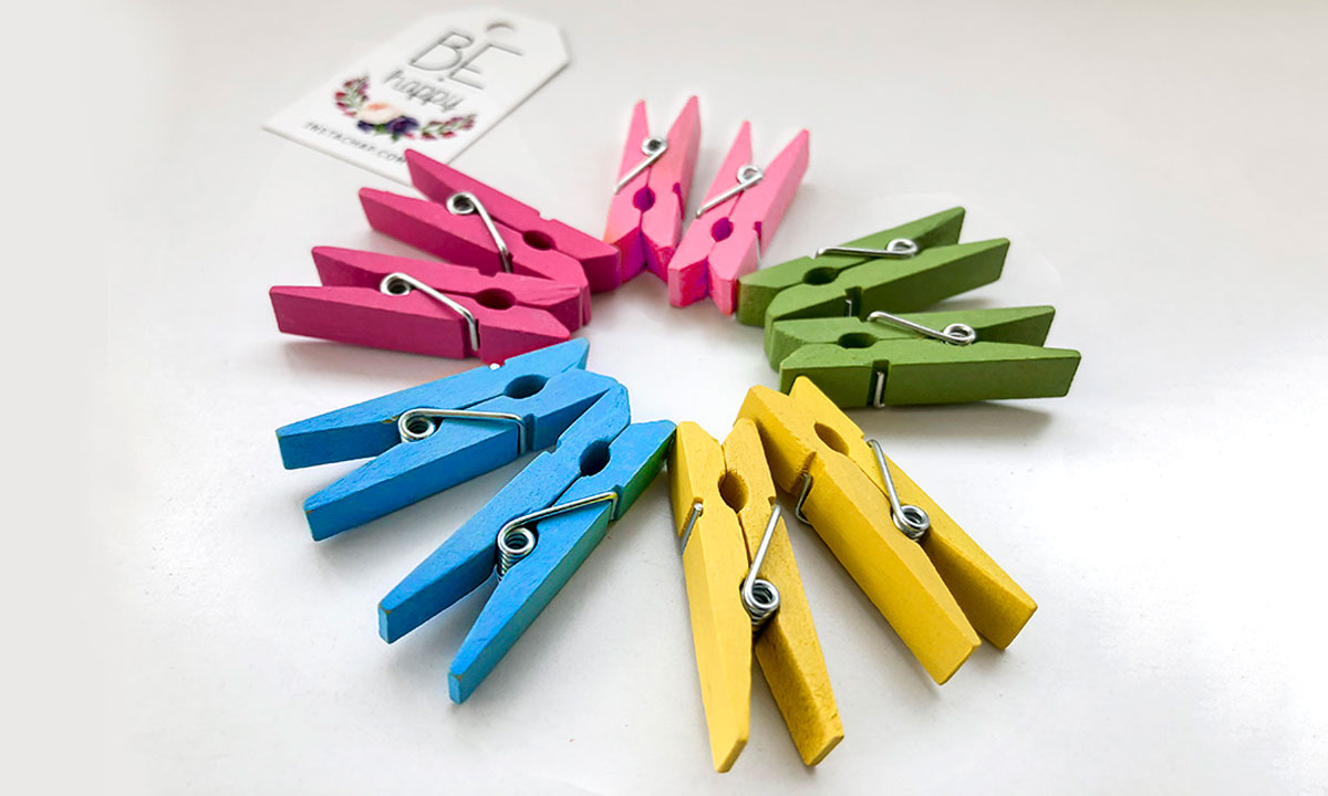 گیره چوبی ساده